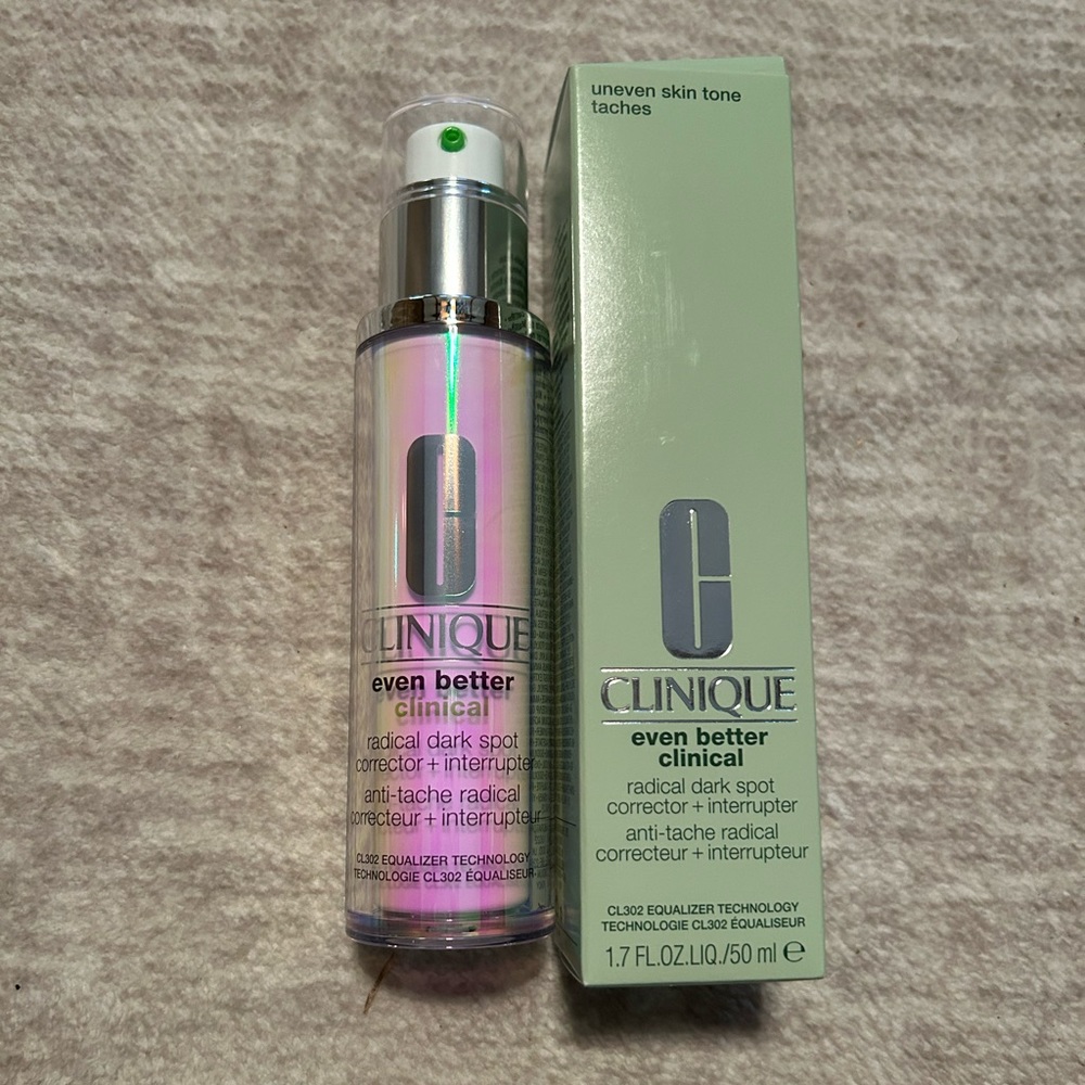 Clinique even better clinical radical dark spot corrector + interrupter 1.7 oz